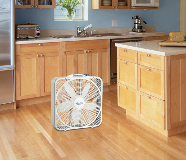 20" 3-Speed Weather-Shield Performance Box Fan