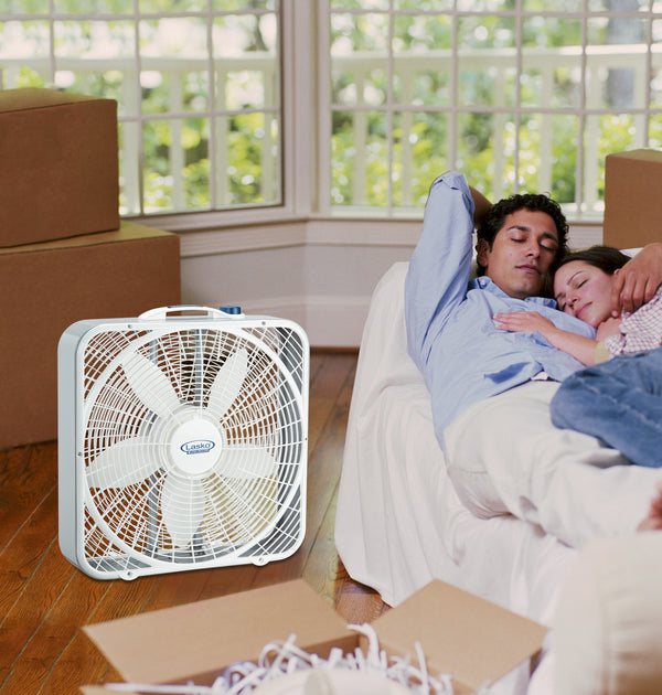 20" 3-Speed Weather-Shield Performance Box Fan